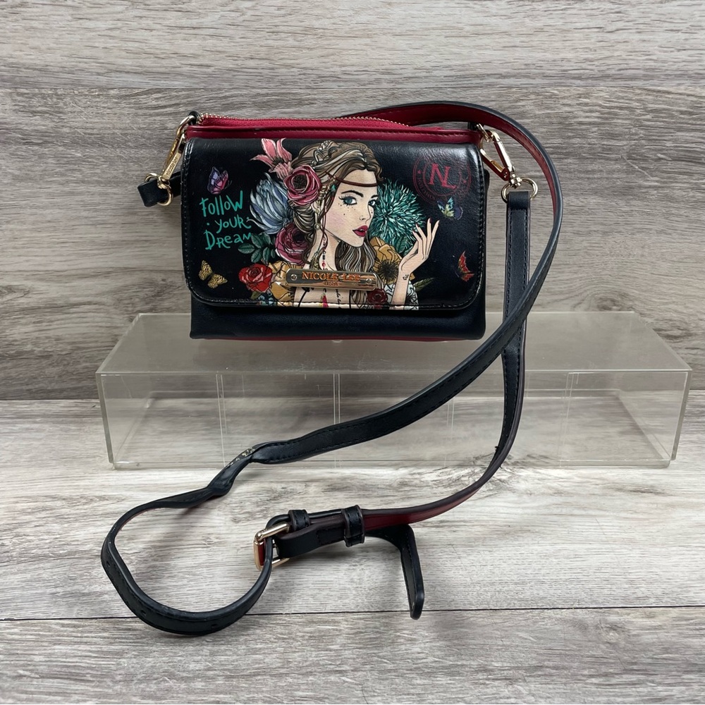 Nicole Lee  Follow Your Dreams Purse Handbag Shoulder Bag Hippie Bohemian
